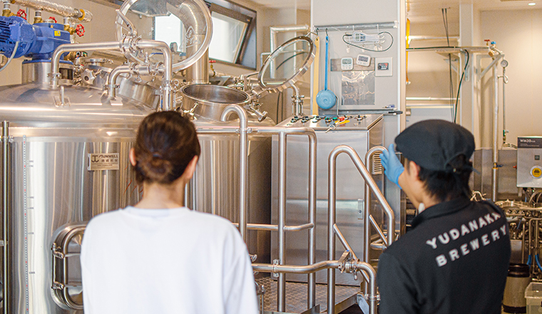 醸造見学&ビールスパ